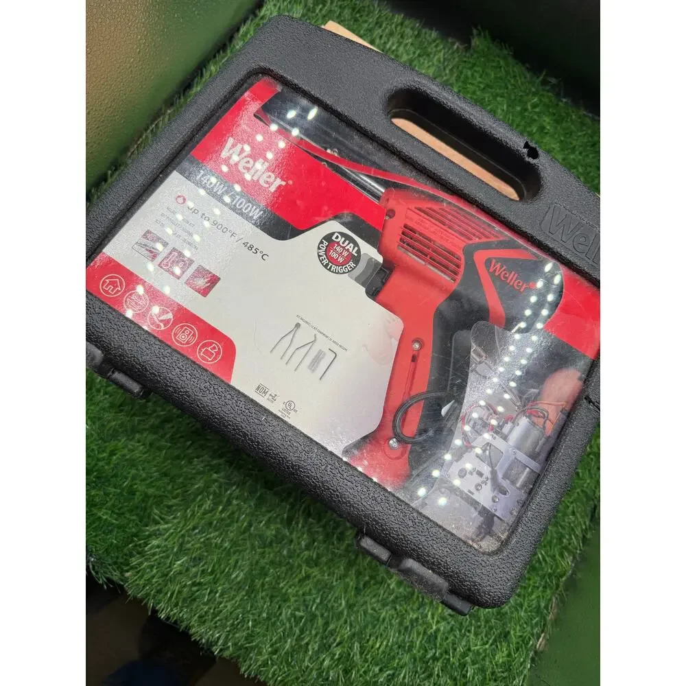 Weller Soldering Tool 140Ww/Triple LED Lights, Dual Temp Trigger &Case
